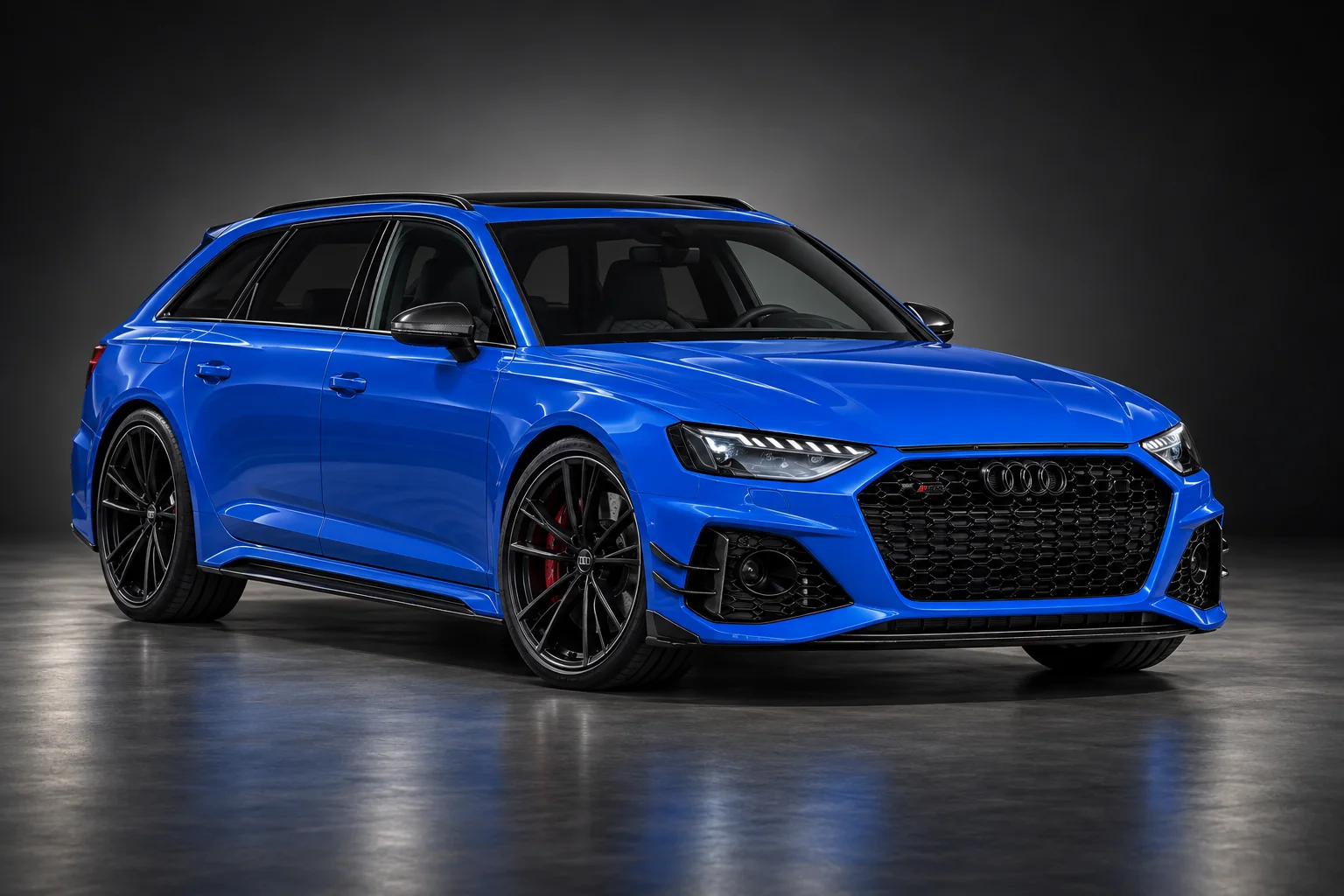 Audi RS4-X ABT Bleu Nogaro
